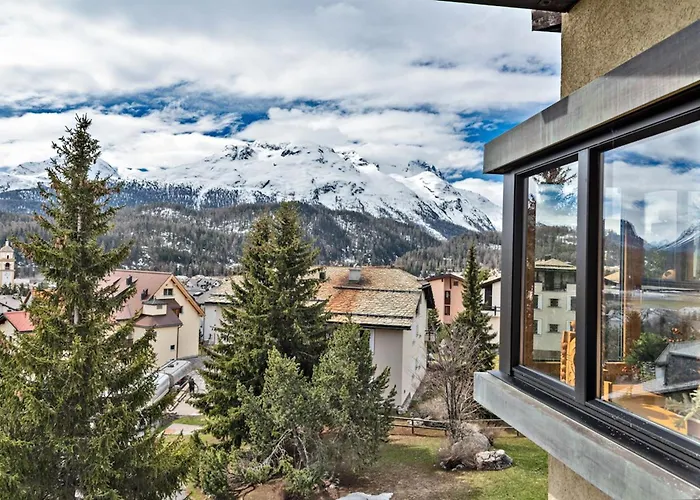 Chesa Gordona 1 - Celerina 아파트 첼레리나